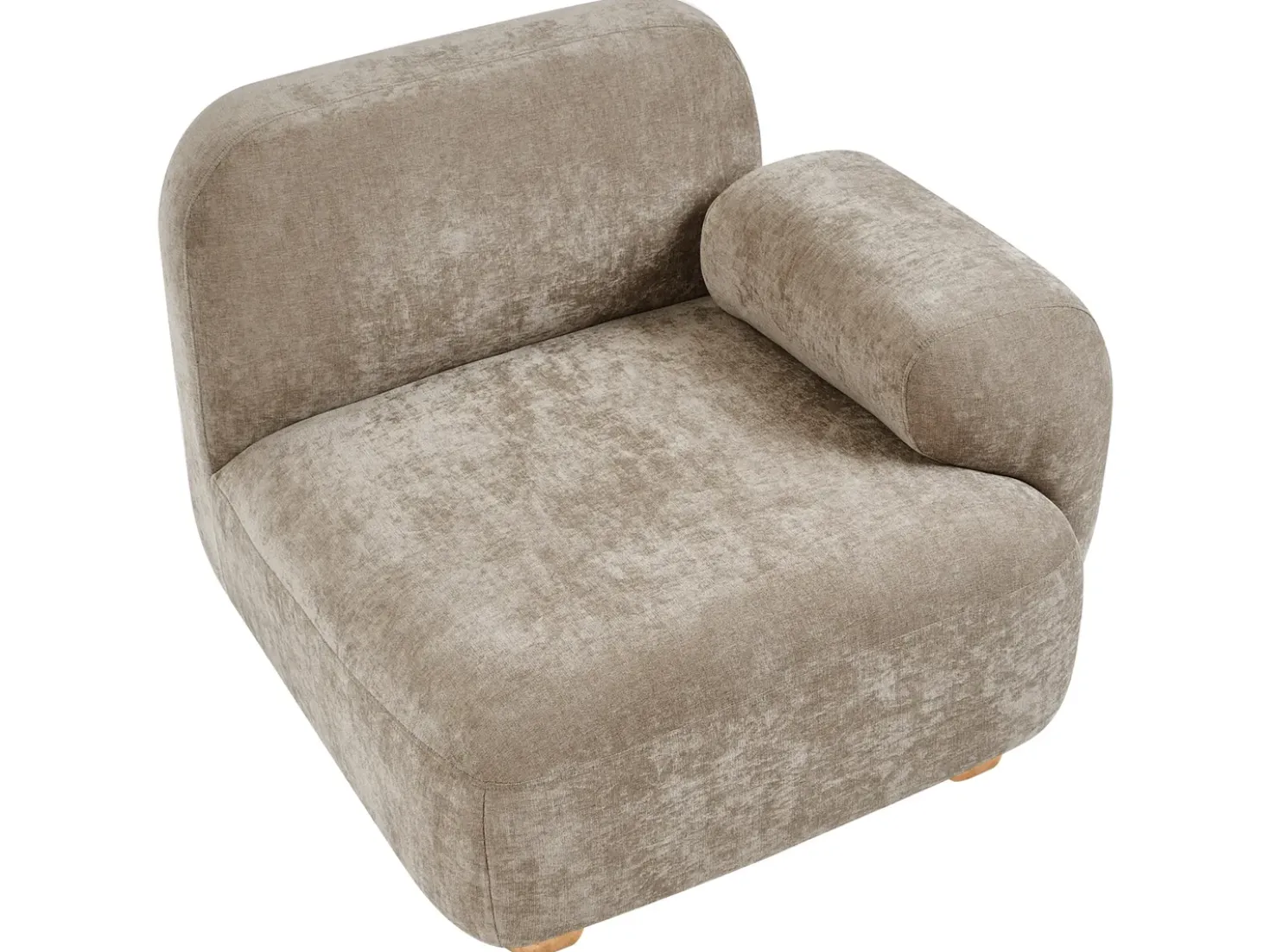 Modulo Angolare AMLI Tessuto Beige Lato Sinistro