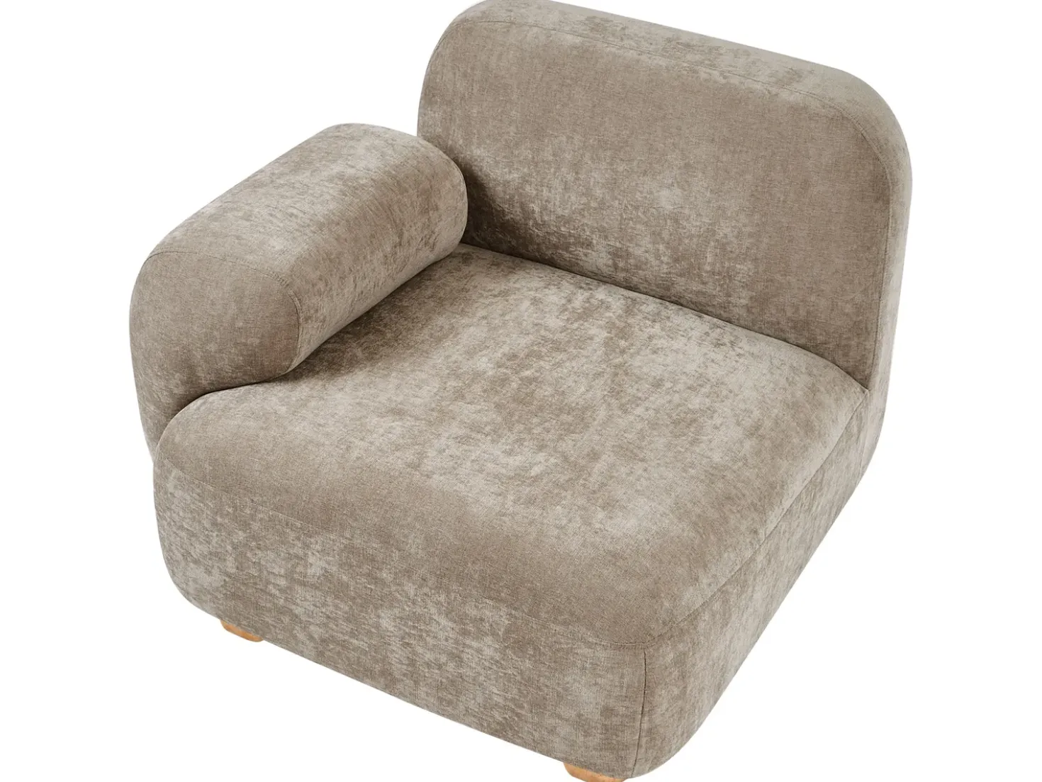 Modulo Angolare AMLI Tessuto Beige Lato destro
