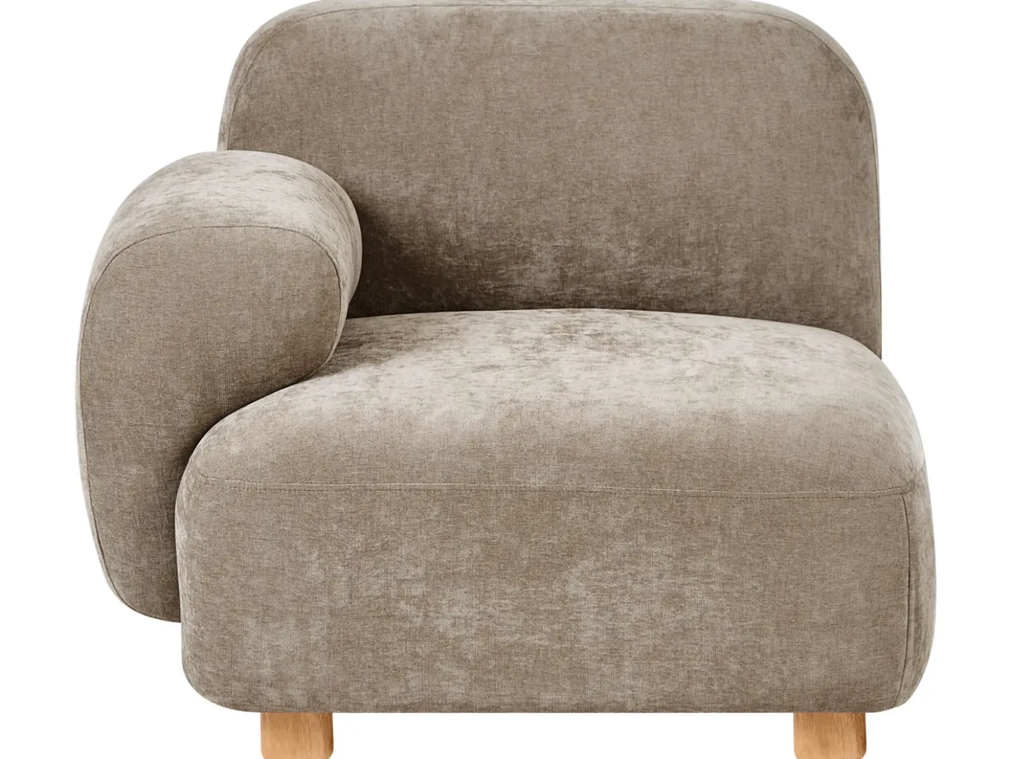 Modulo Angolare AMLI Tessuto Beige Lato destro