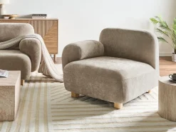 Modulo Angolare AMLI Tessuto Beige Lato destro