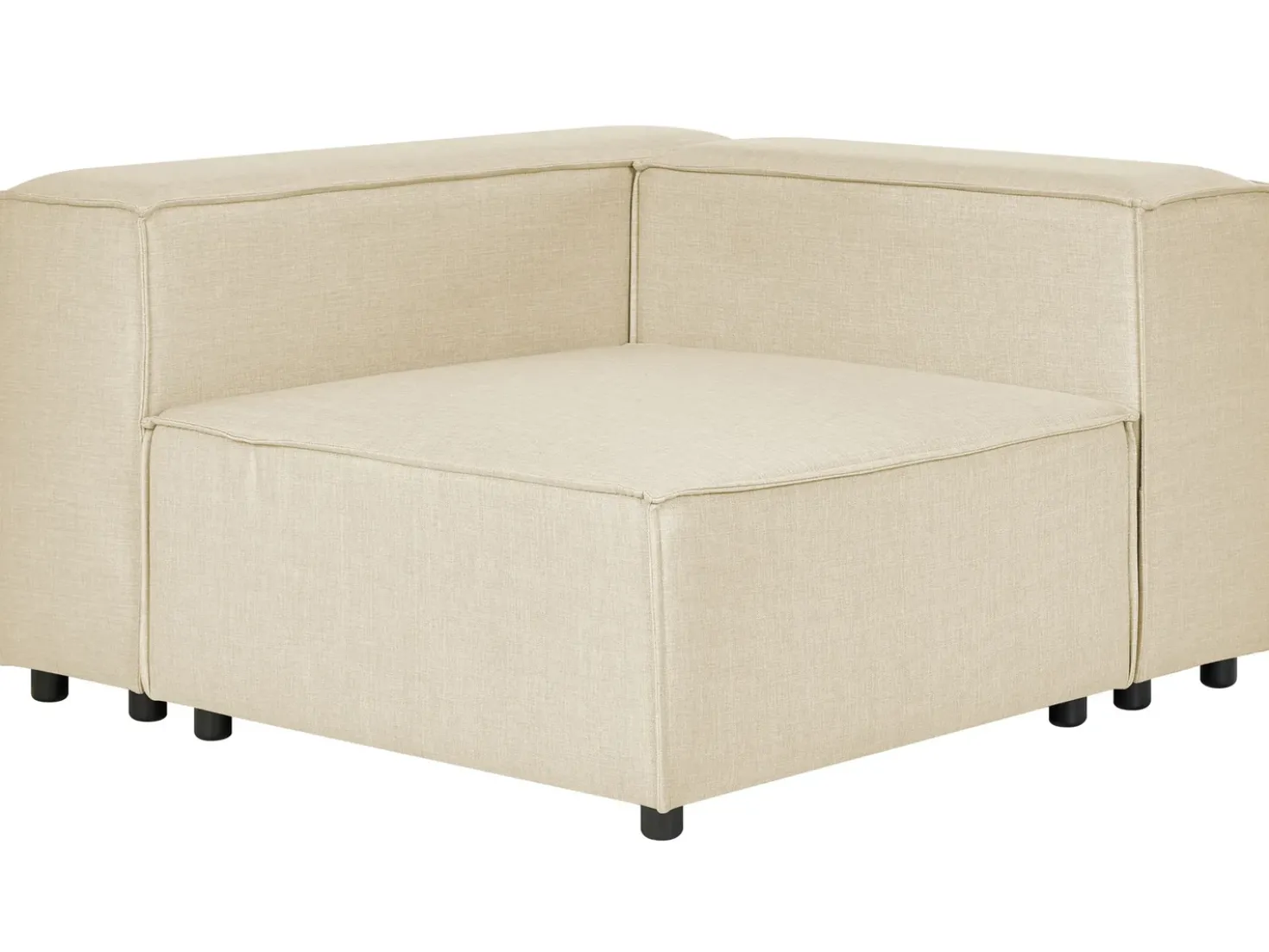 Modulo Angolare APRICA Lino sintetico Beige