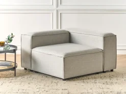 Modulo Angolare ARDAL Tessuto Grigio chiaro Lato Sinistro