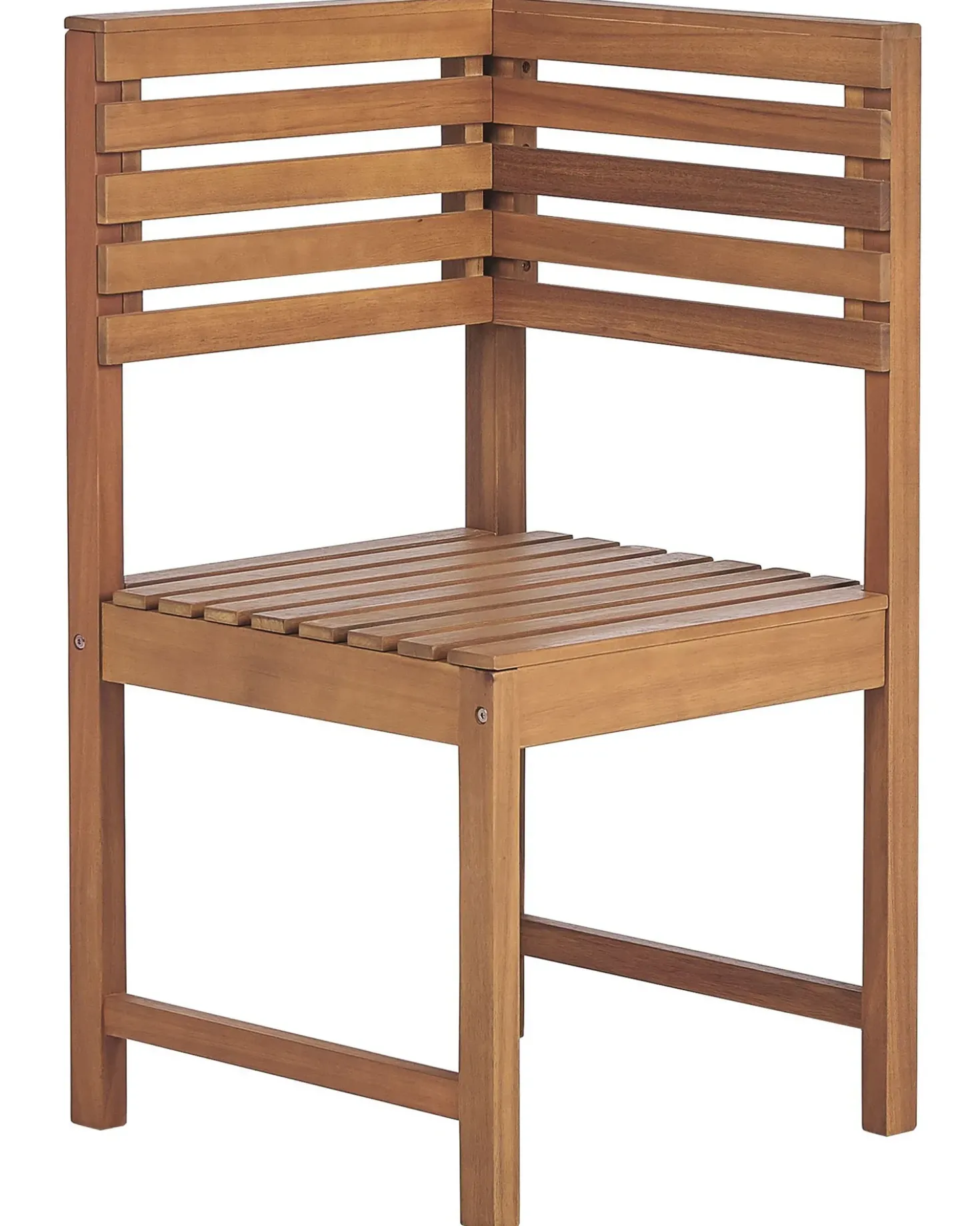 Modulo angolare da giardino TREIA Legno d'acacia Marrone