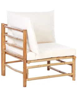 Modulo angolare da giardino CERRETO Bambù Bianco sporco