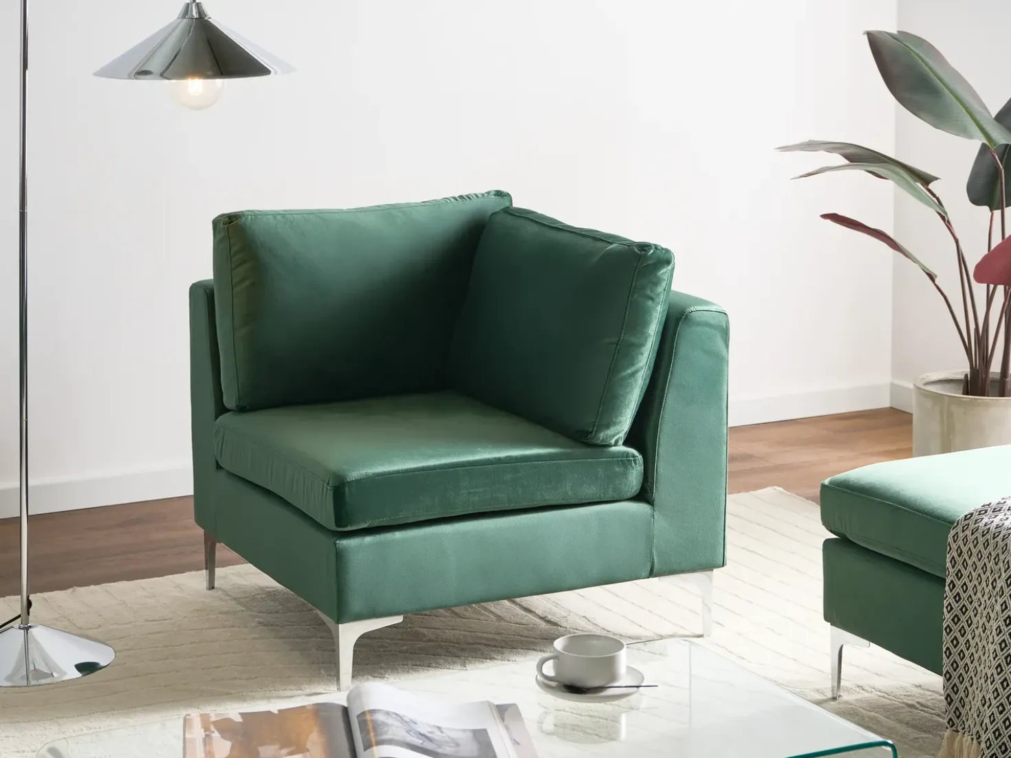 Modulo Angolare EVJA Velluto Verde