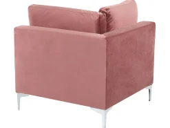 Modulo Angolare EVJA Velluto Rosa