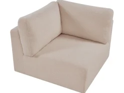 Modulo Angolare KIVVIK Bouclé Beige Lato destro