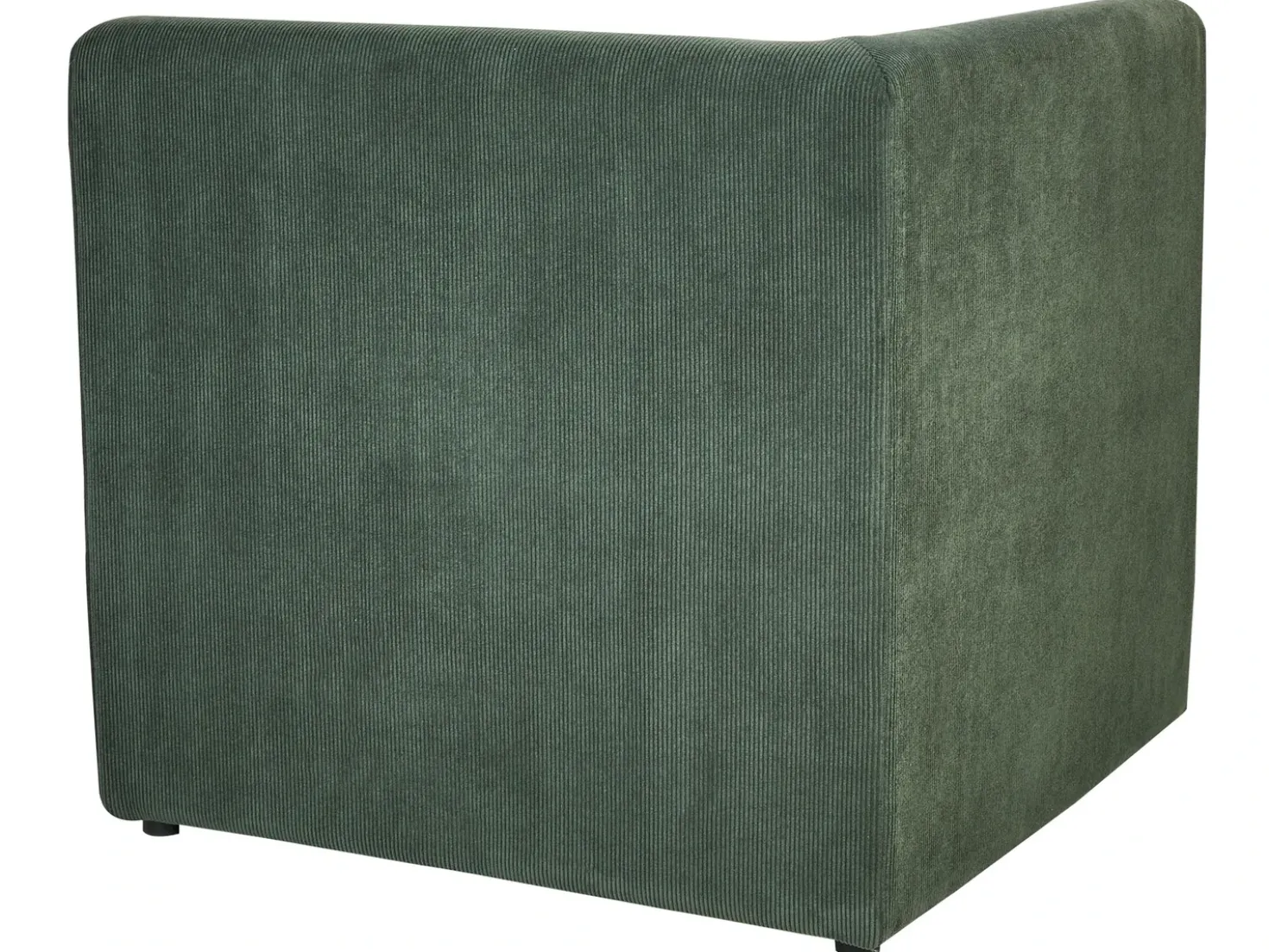 Modulo Angolare LEMVIG Velluto a coste Verde