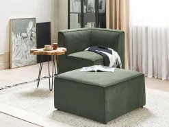 Modulo Angolare LEMVIG Velluto a coste Verde