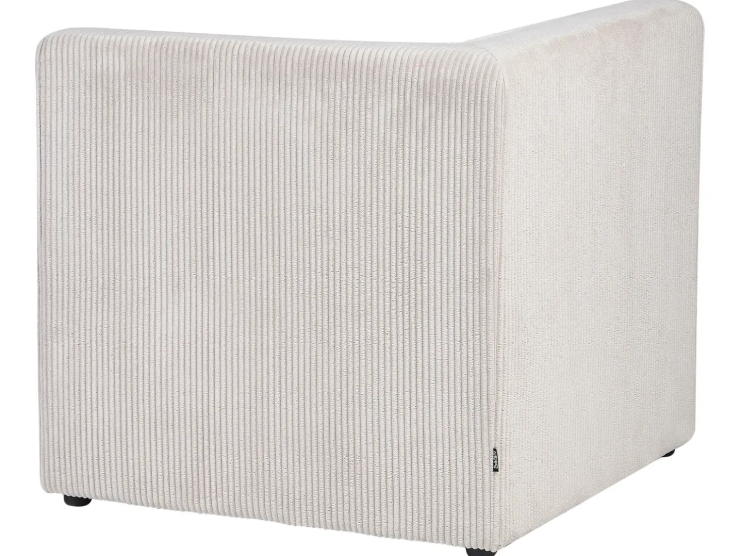 Modulo Angolare LEMVIG Velluto a coste Beige Lato Sinistro