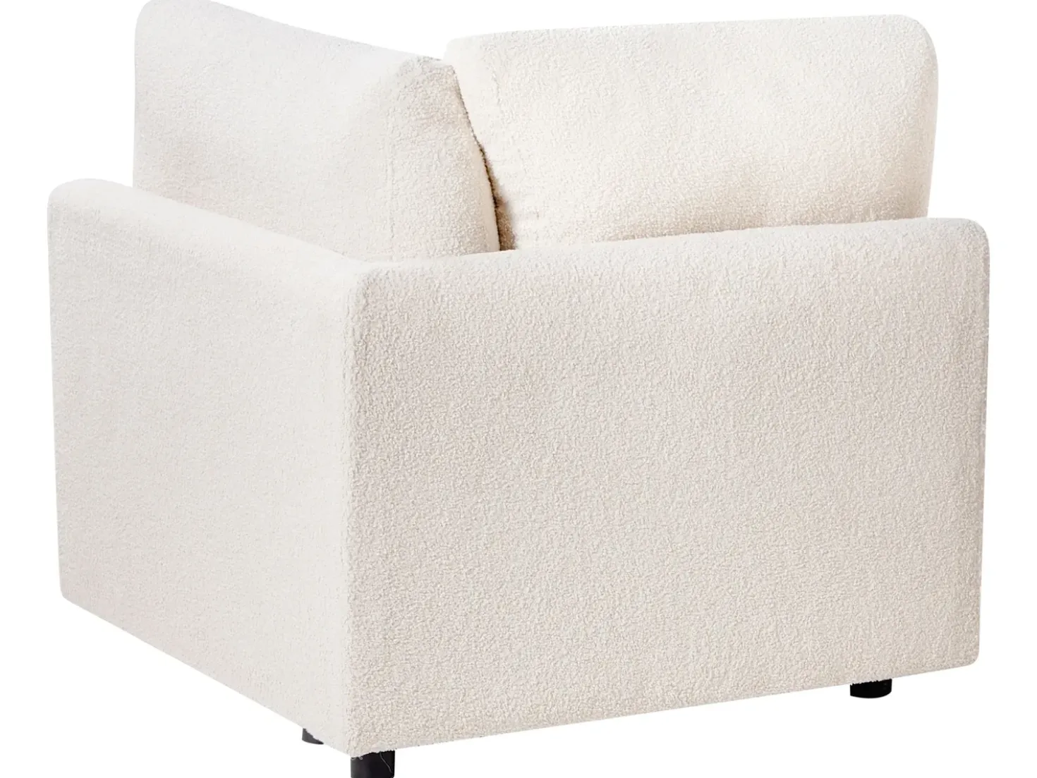 Modulo Angolare MESNALI Bouclé Bianco sporco