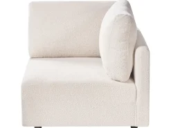 Modulo Angolare MESNALI Bouclé Bianco sporco