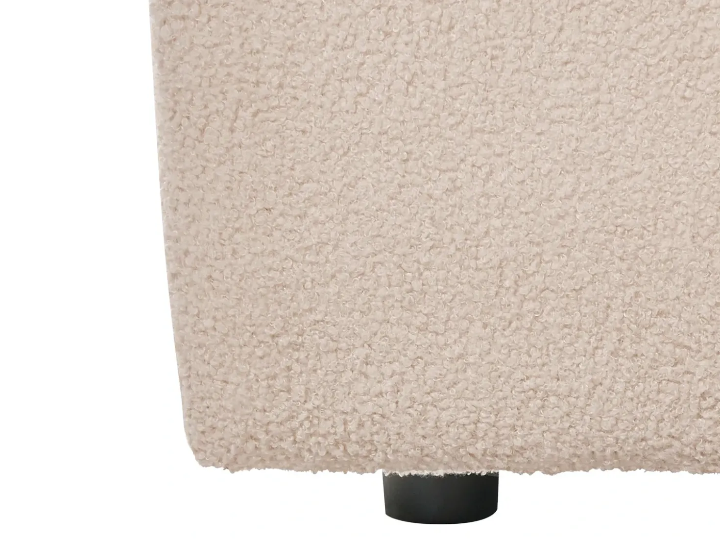 Modulo Angolare MESNALI Bouclé Beige