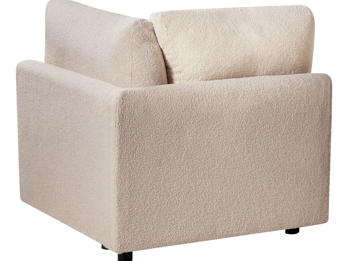 Modulo Angolare MESNALI Bouclé Beige