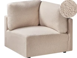 Modulo Angolare MESNALI Bouclé Beige
