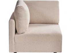 Modulo Angolare MESNALI Bouclé Beige