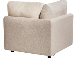 Modulo Angolare MESNALI Bouclé Beige