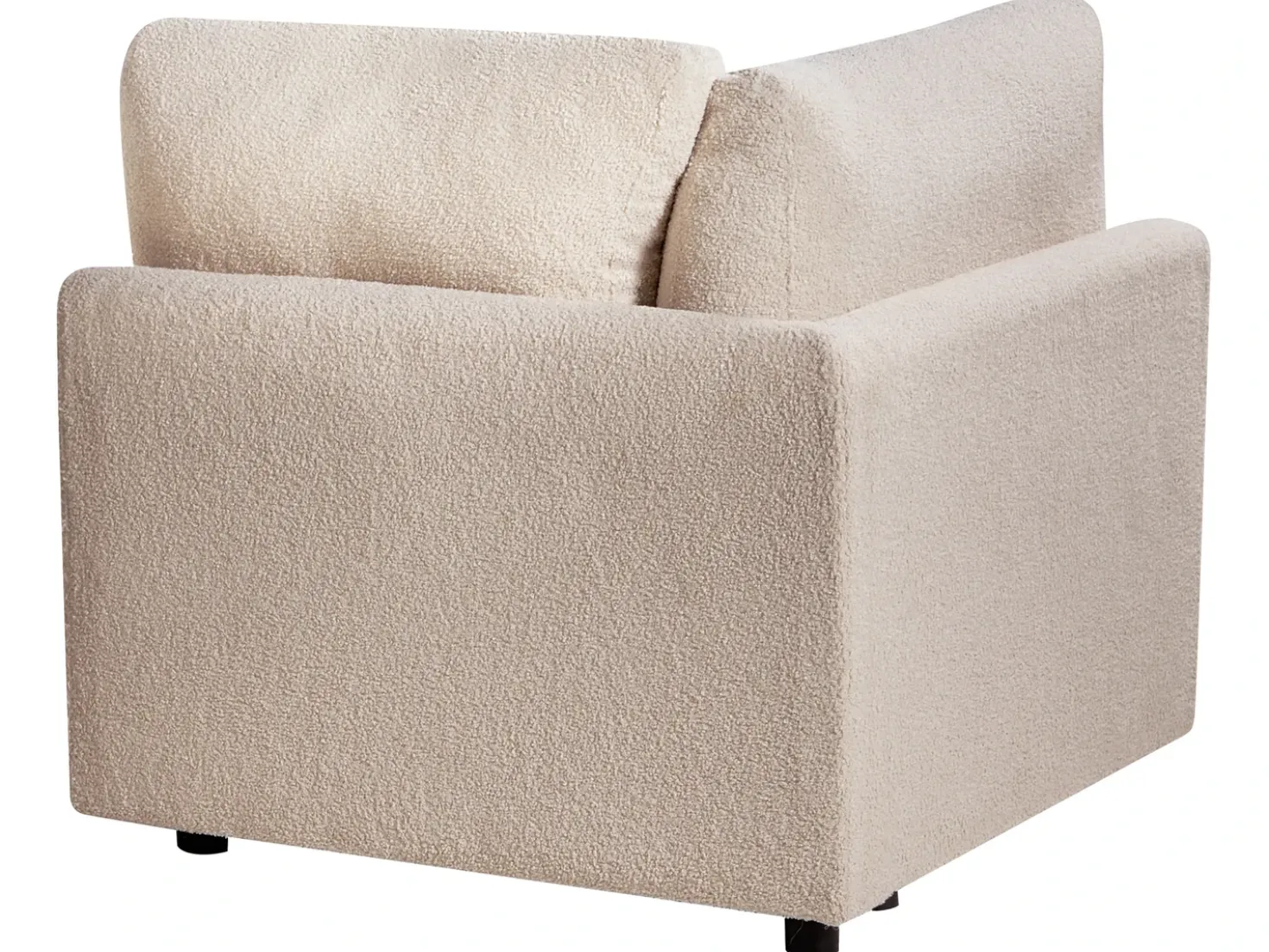 Modulo Angolare MESNALI Bouclé Beige