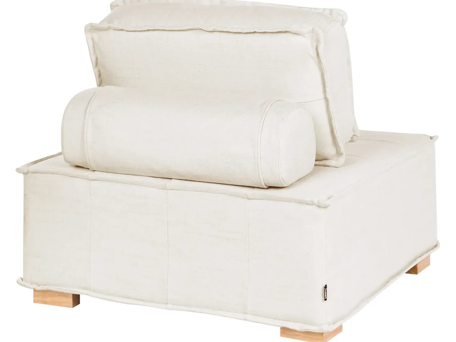 Modulo Poltrona TIBRO Tessuto Bianco sporco