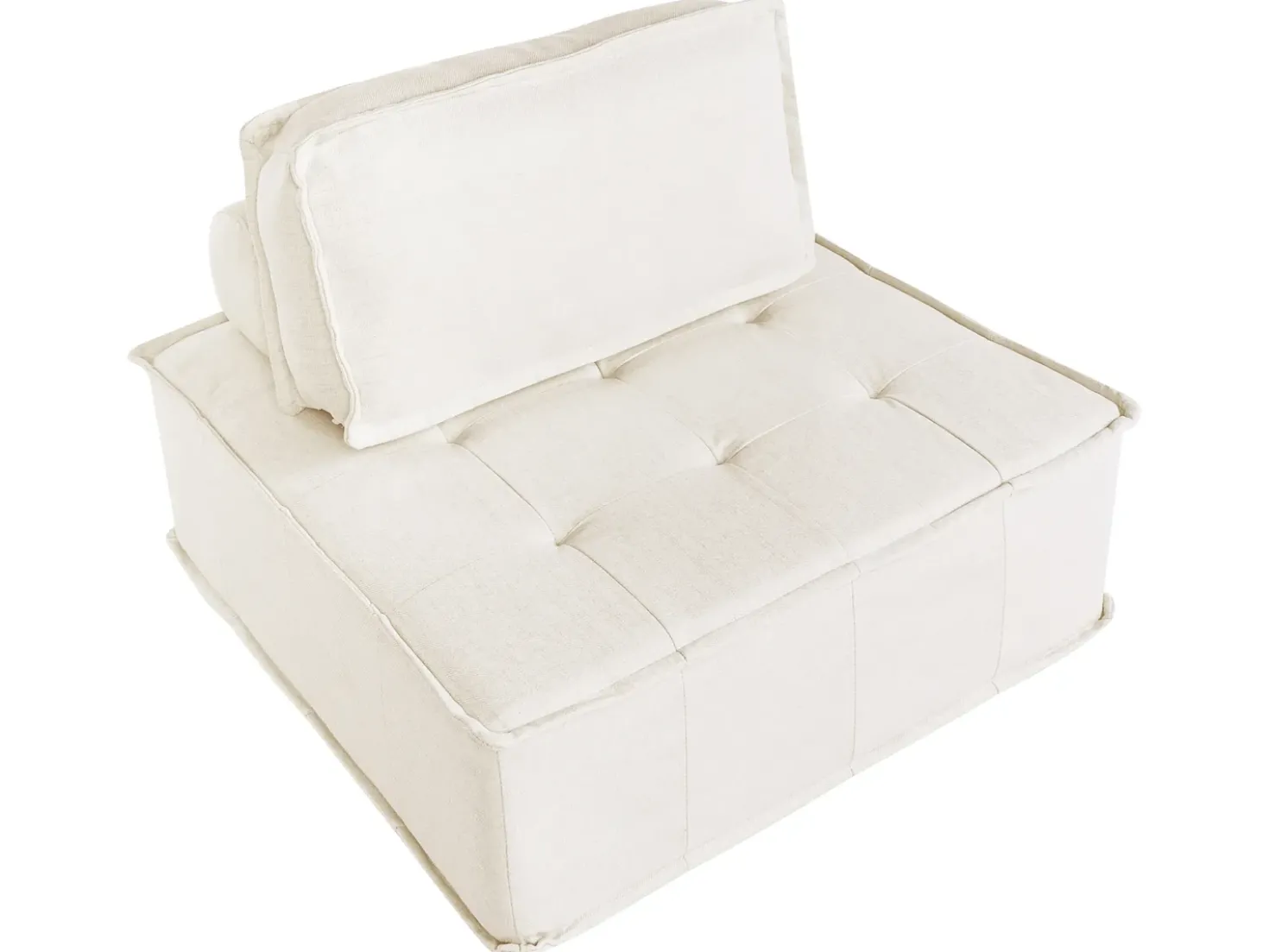 Modulo Poltrona TIBRO Tessuto Bianco sporco