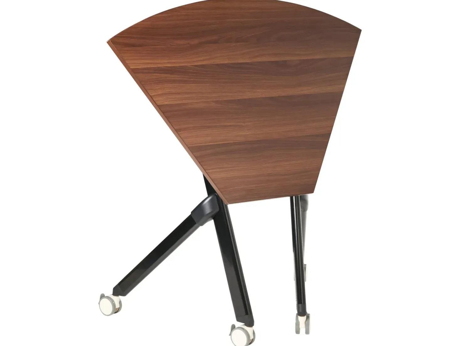 Modulo scrivania angolare pieghevole BENDI Marrone scuro 90 cm 64 cm