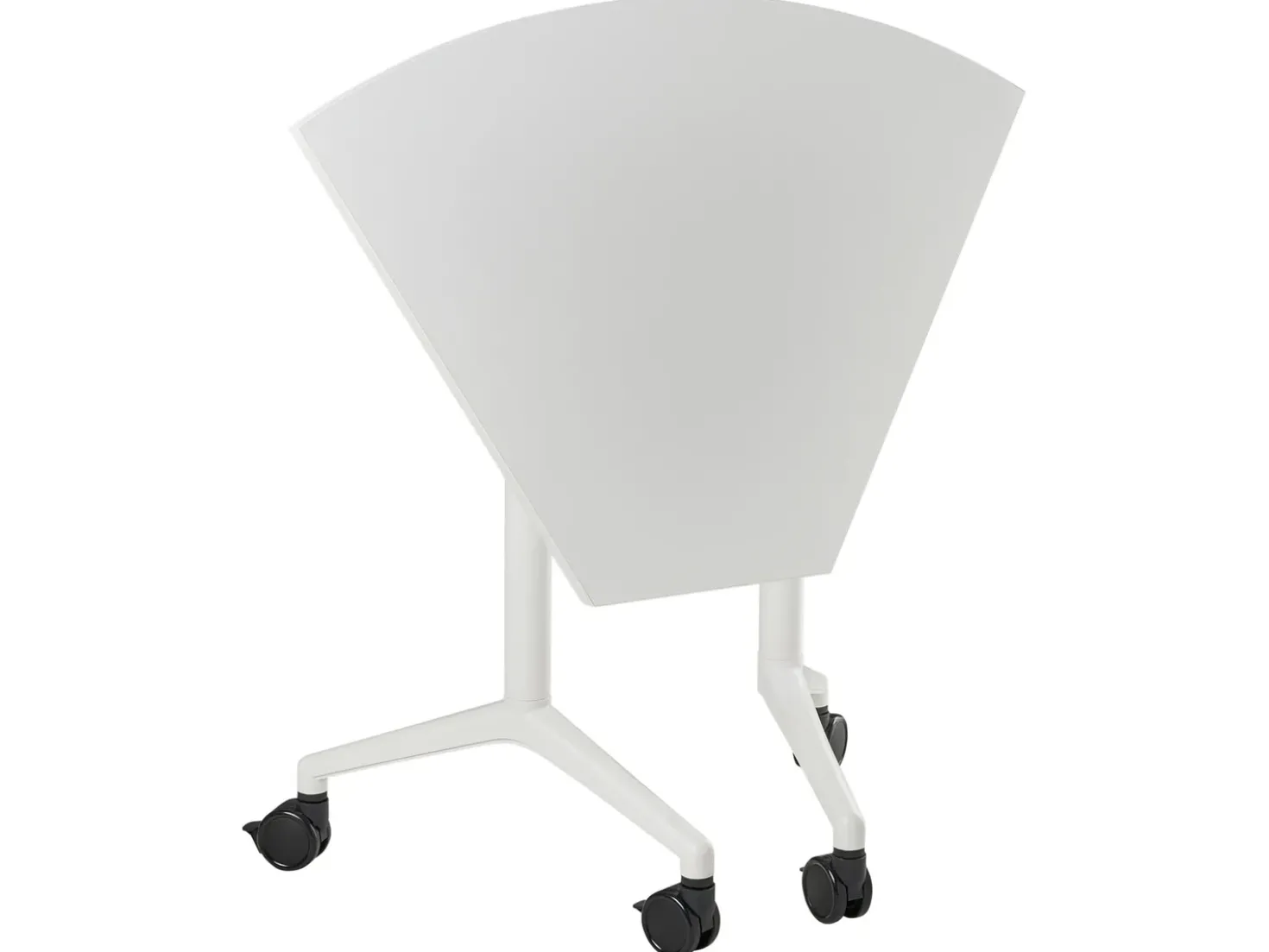 Modulo scrivania angolare pieghevole CAVI Bianco 90 cm 64 cm