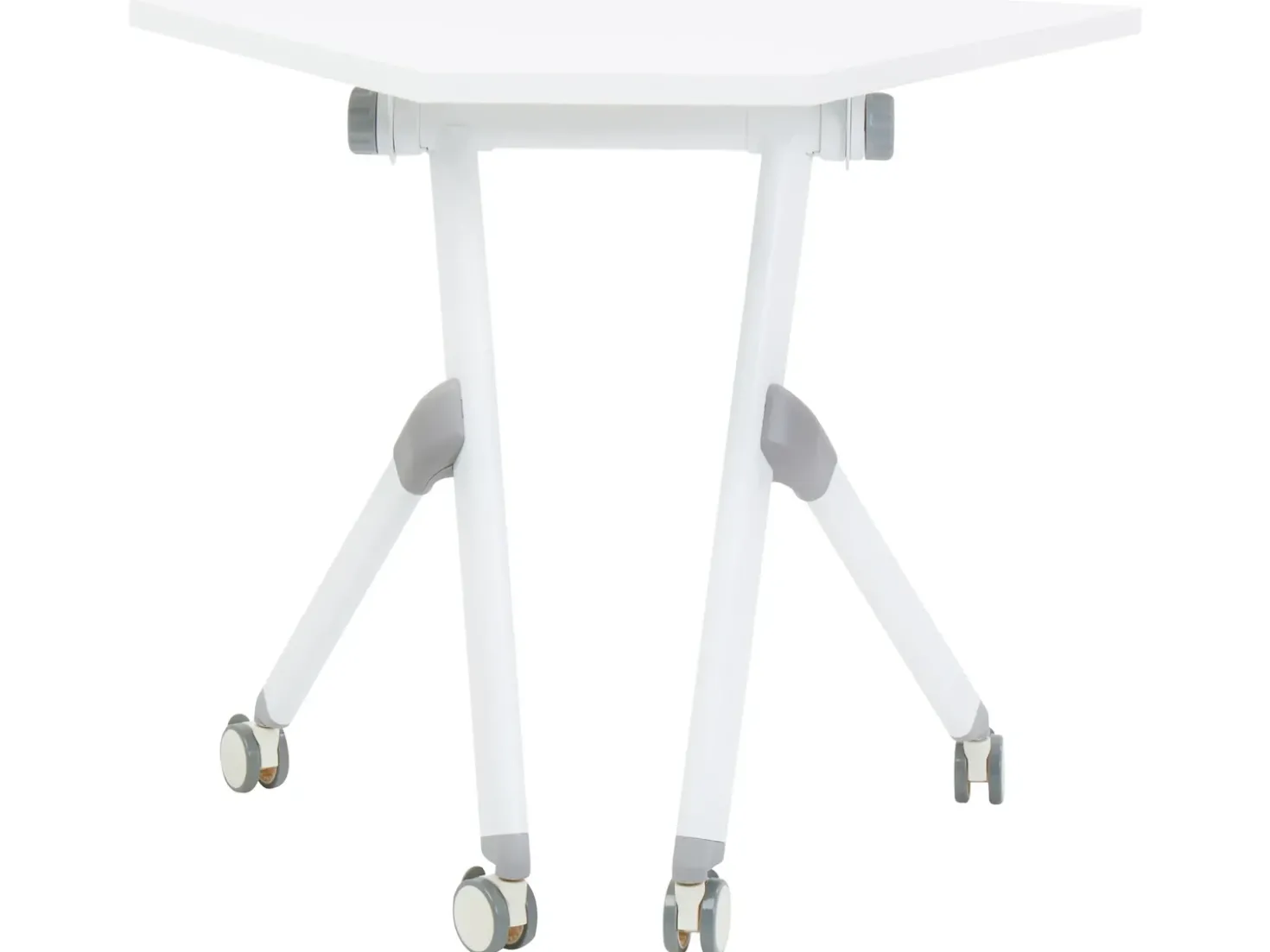Modulo scrivania angolare pieghevole BENDI Bianco 90 cm 64 cm