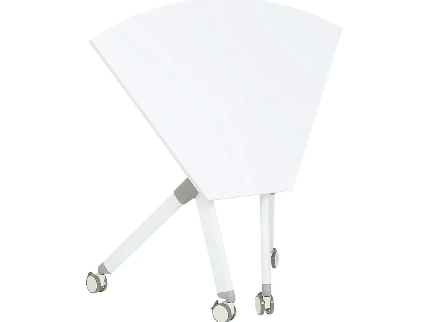 Modulo scrivania angolare pieghevole BENDI Bianco 90 cm 64 cm
