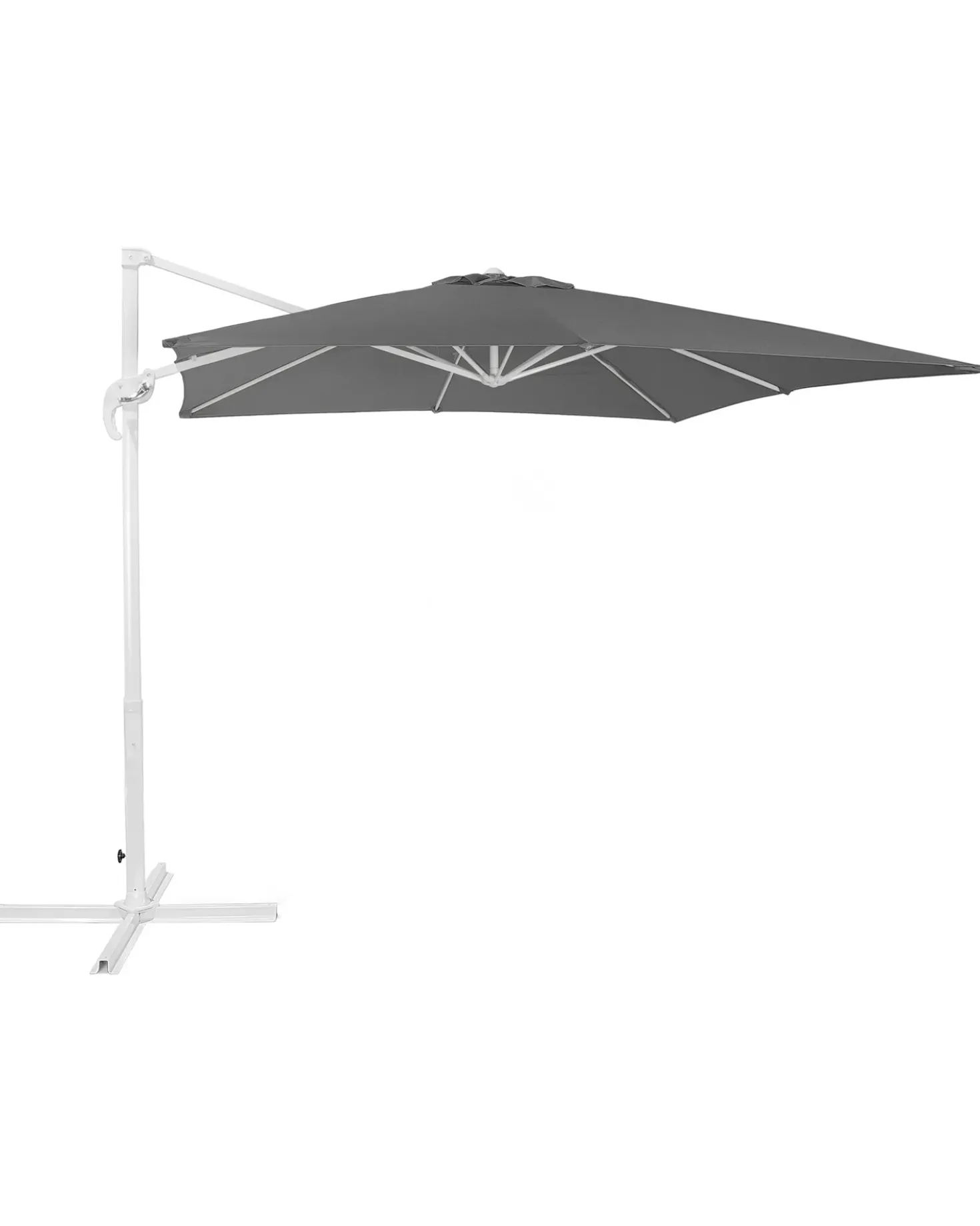 Ombrellone a sbalzo 250 cm MONZA Grigio scuro