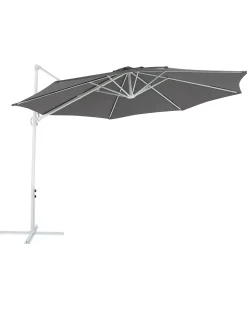 Ombrellone a sbalzo 295 cm SAVONA II Grigio scuro
