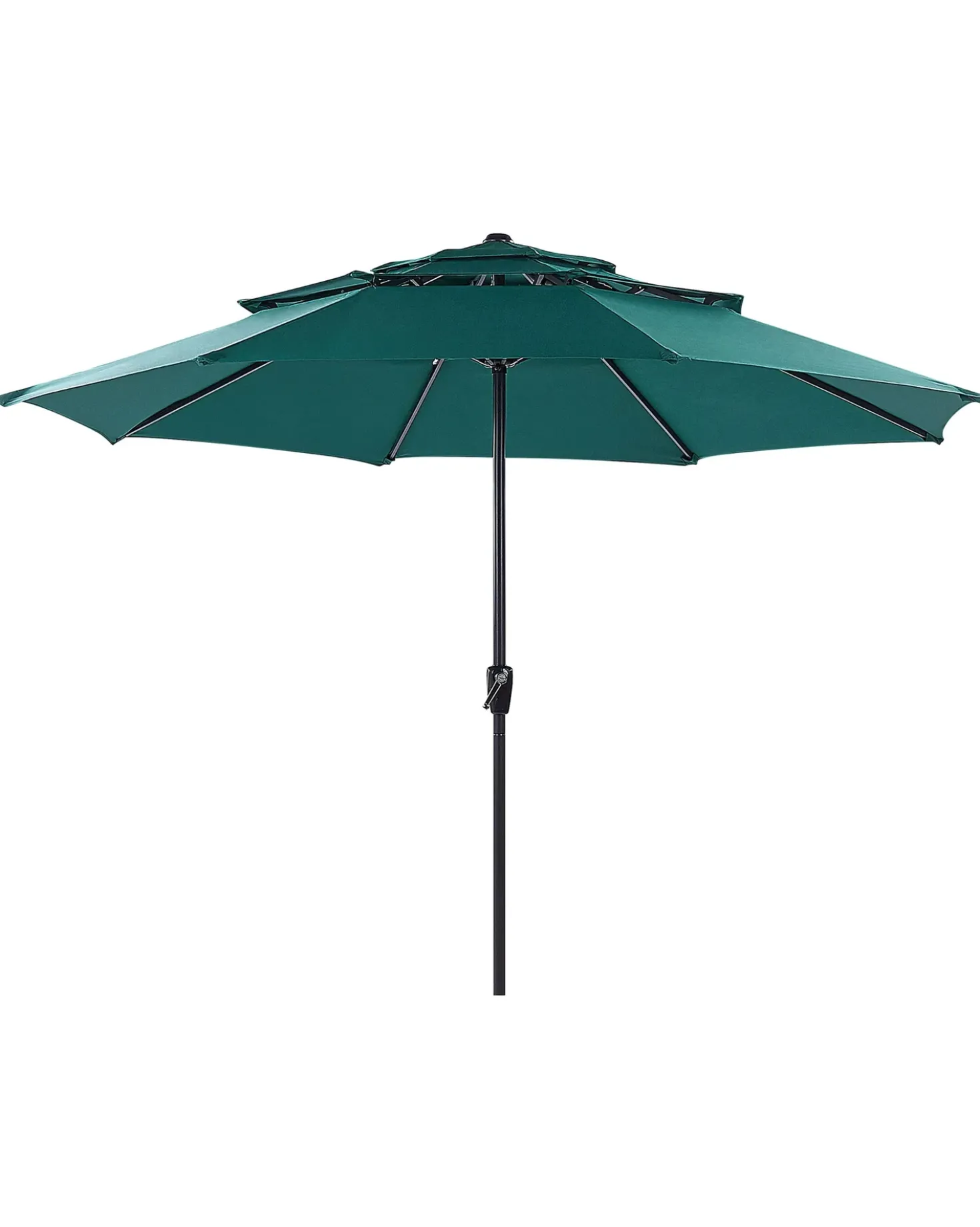 Ombrellone da esterno 285 cm BIBIONE Verde smeraldo