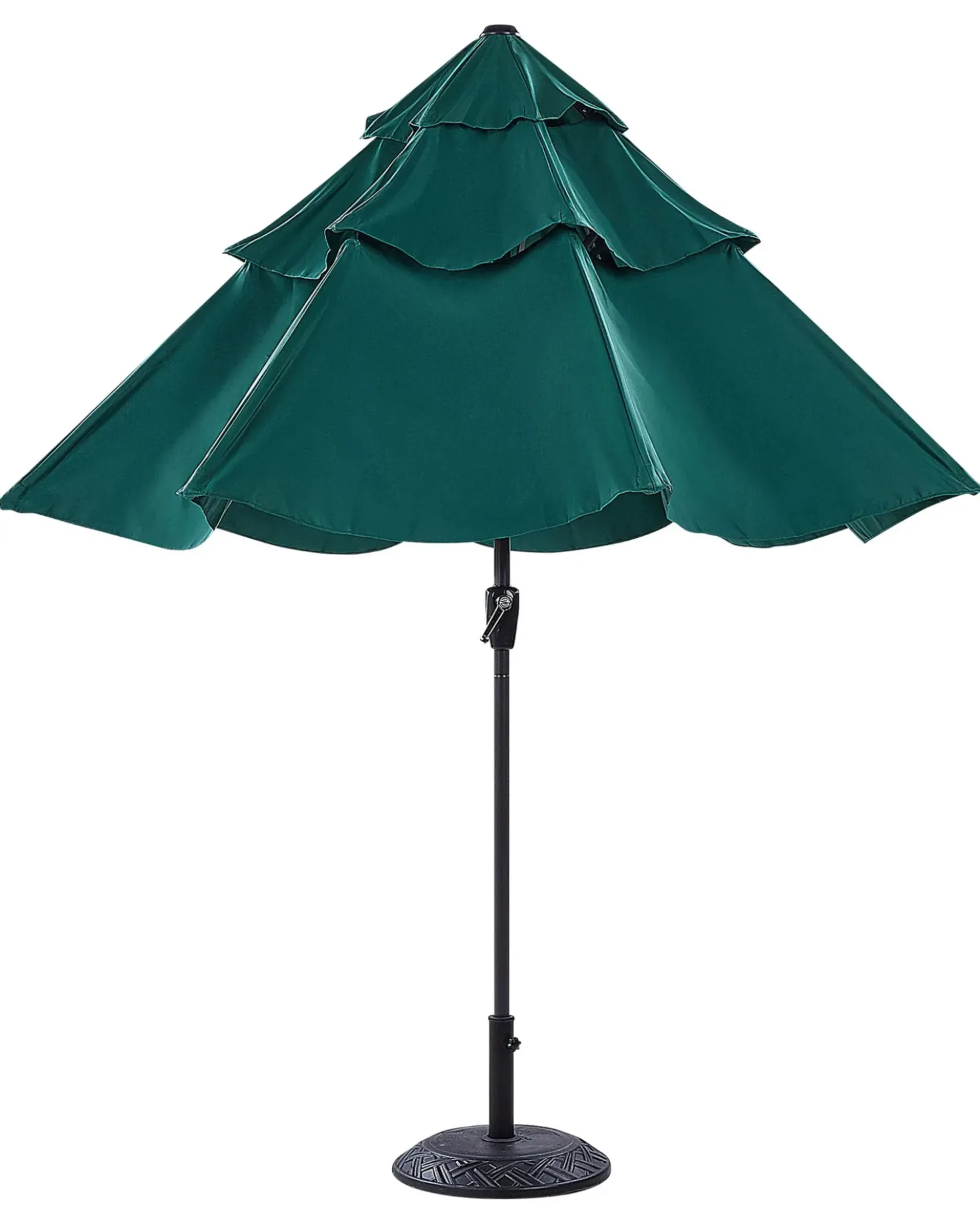 Ombrellone da esterno 285 cm BIBIONE Verde smeraldo