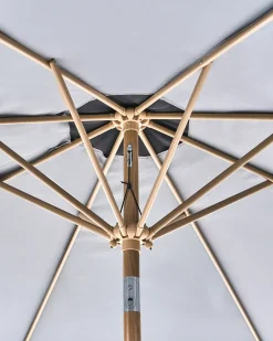 Ombrellone da esterno 270 cm ISOLOTTO Grigio