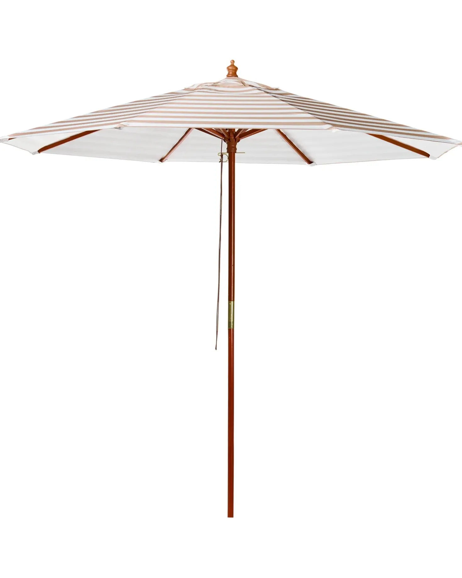 Ombrellone da esterno 260 cm FERENTILLO Beige/Bianco