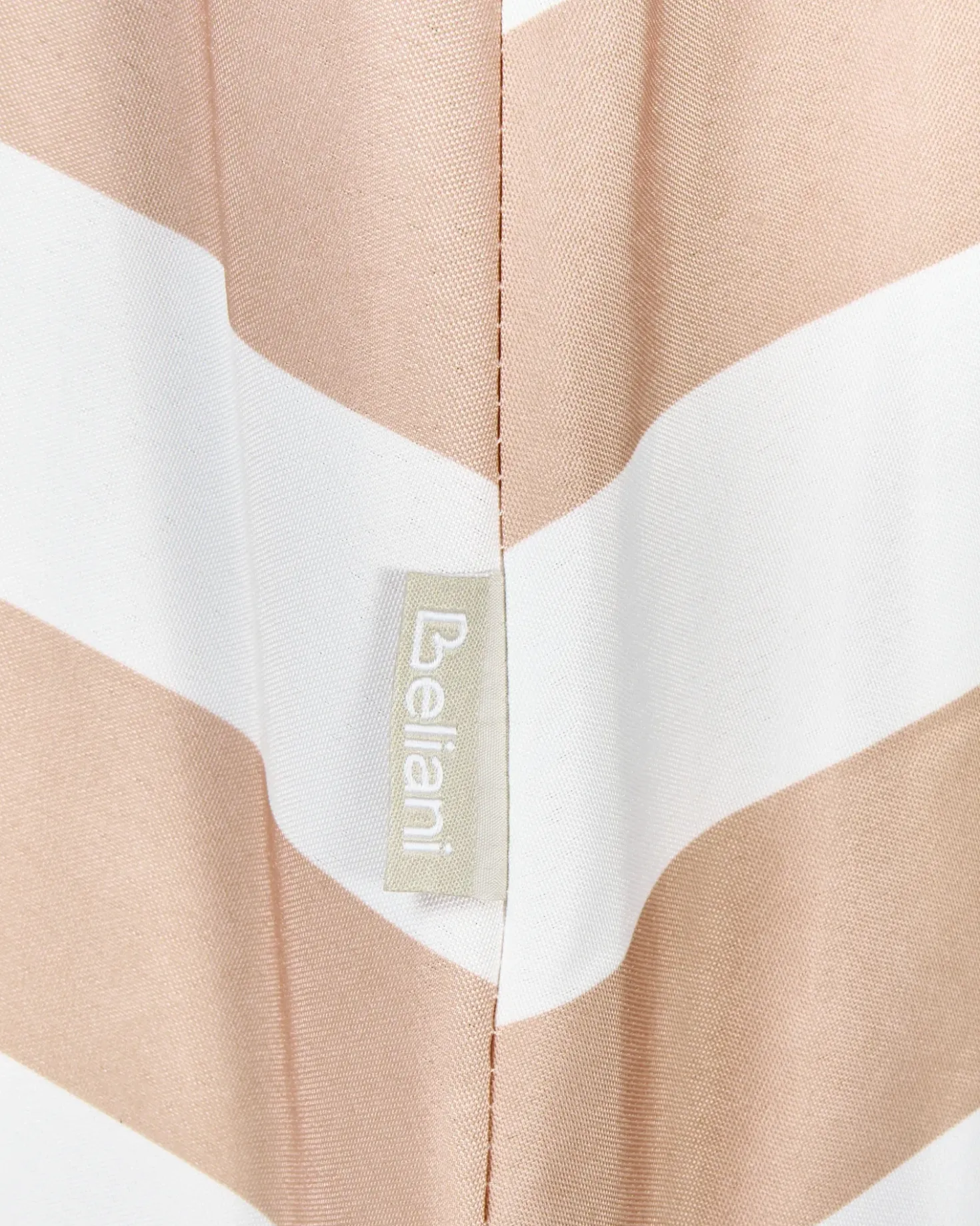 Ombrellone da esterno 260 cm FERENTILLO Beige/Bianco
