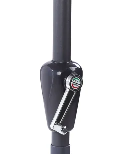 Ombrellone da esterno 255 cm BAIA Grigio chiaro
