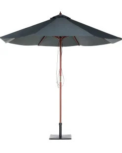 Ombrellone da esterno 270 cm TOSCANA Grigio scuro