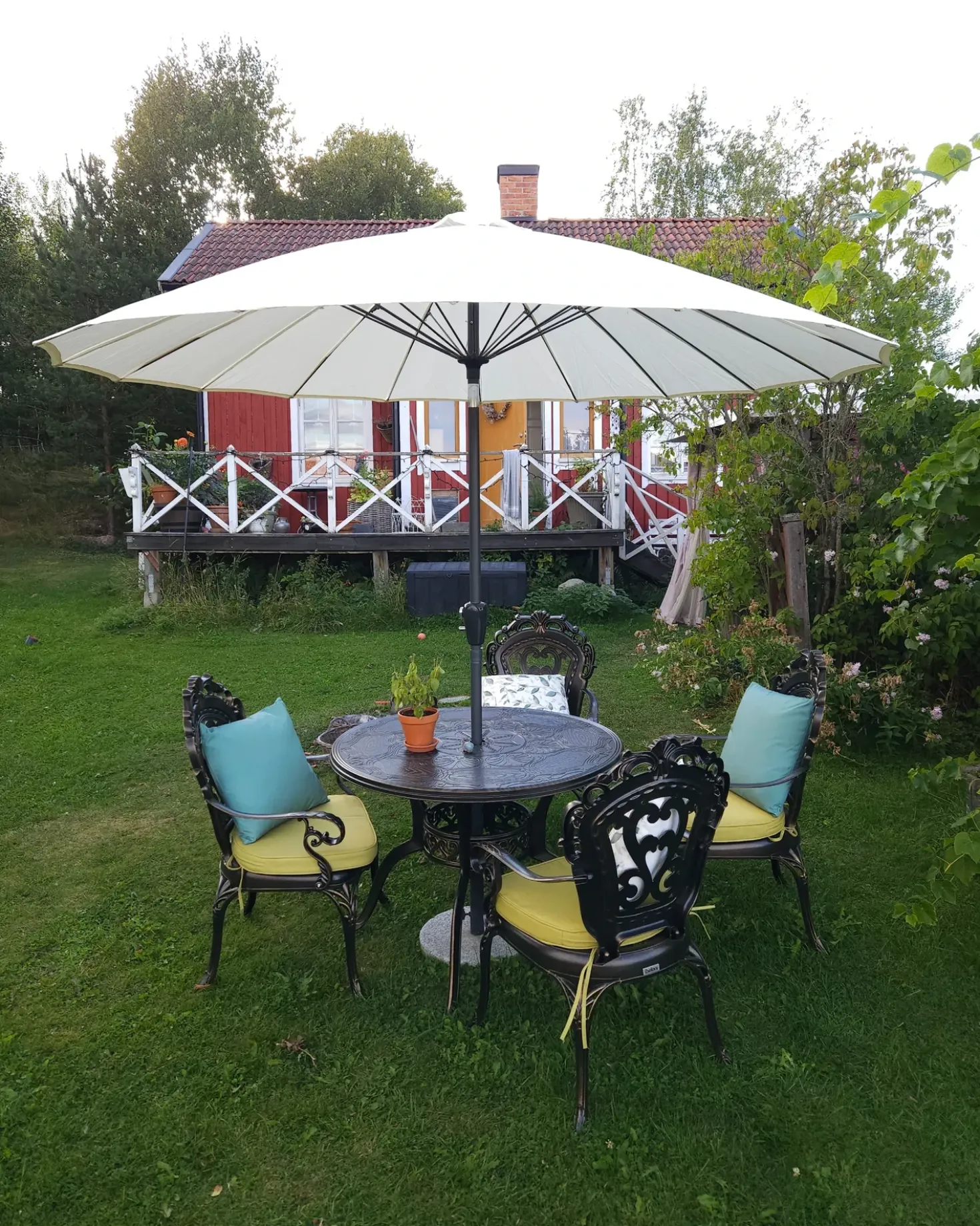 Ombrellone da esterno 255 cm BAIA Beige chiaro