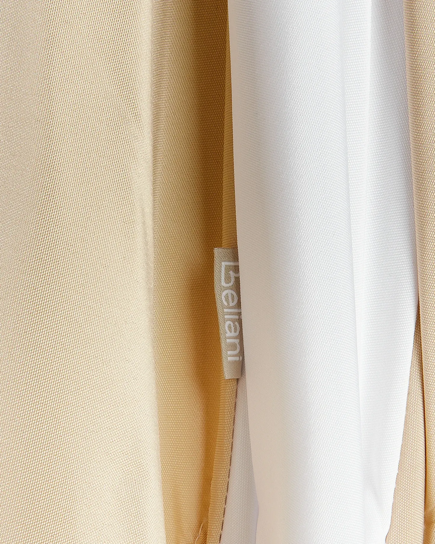 Ombrellone da esterno 245 cm MINOA Bianco/Beige
