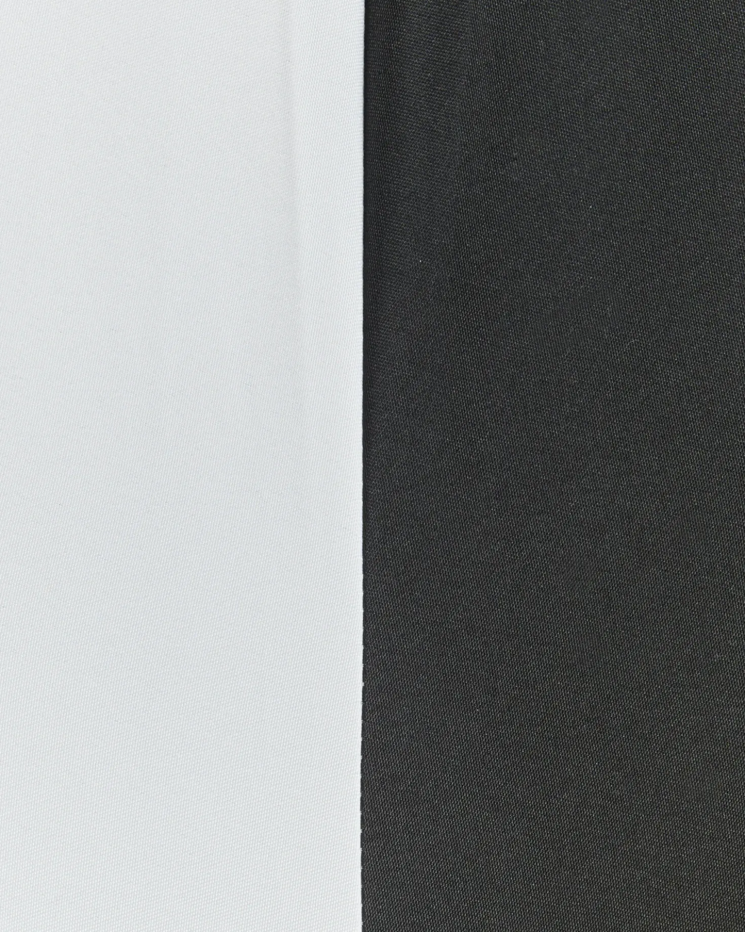 Ombrellone da esterno 245 cm MINOA Nero/Bianco