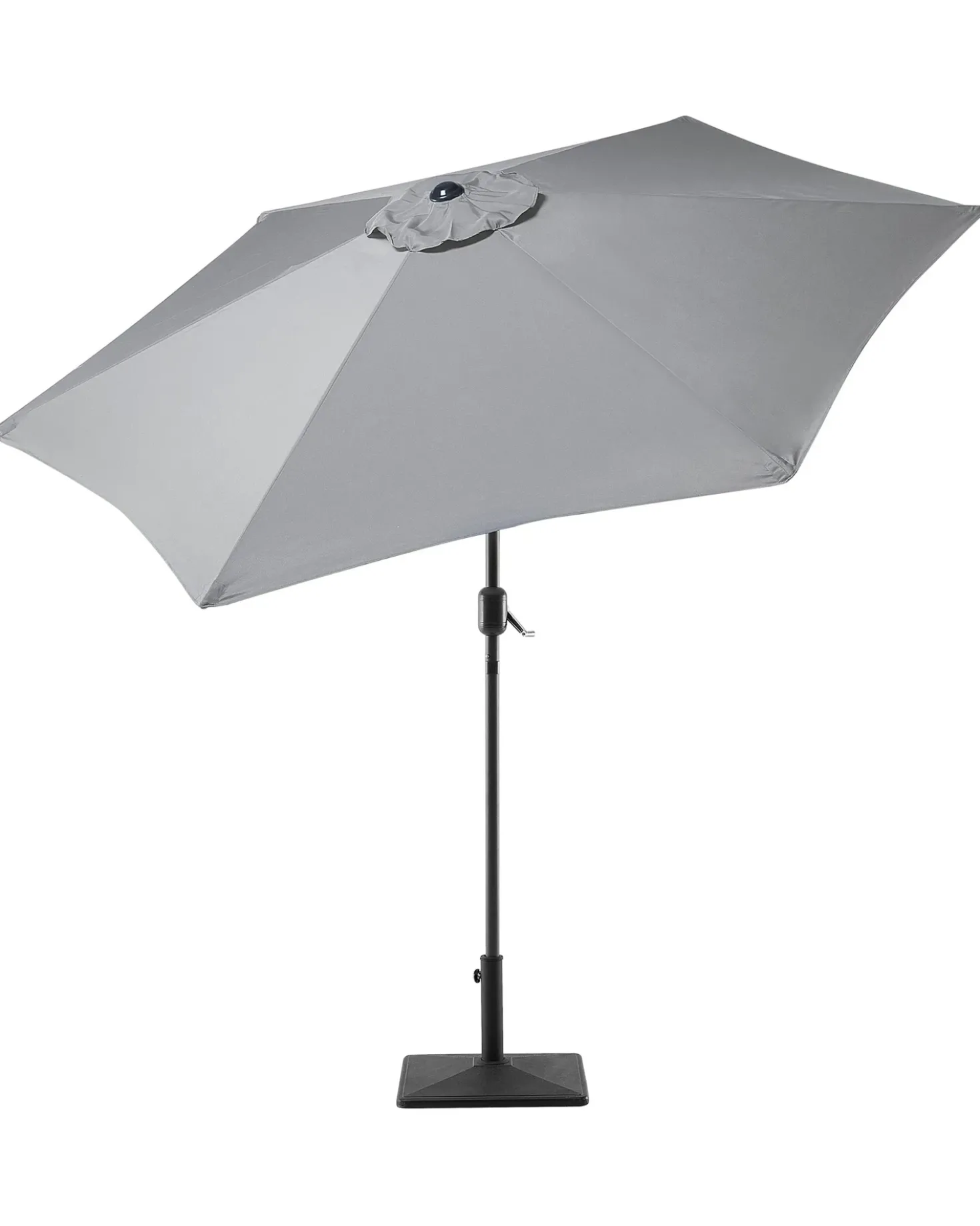 Ombrellone da esterno 270 cm VARESE Grigio scuro