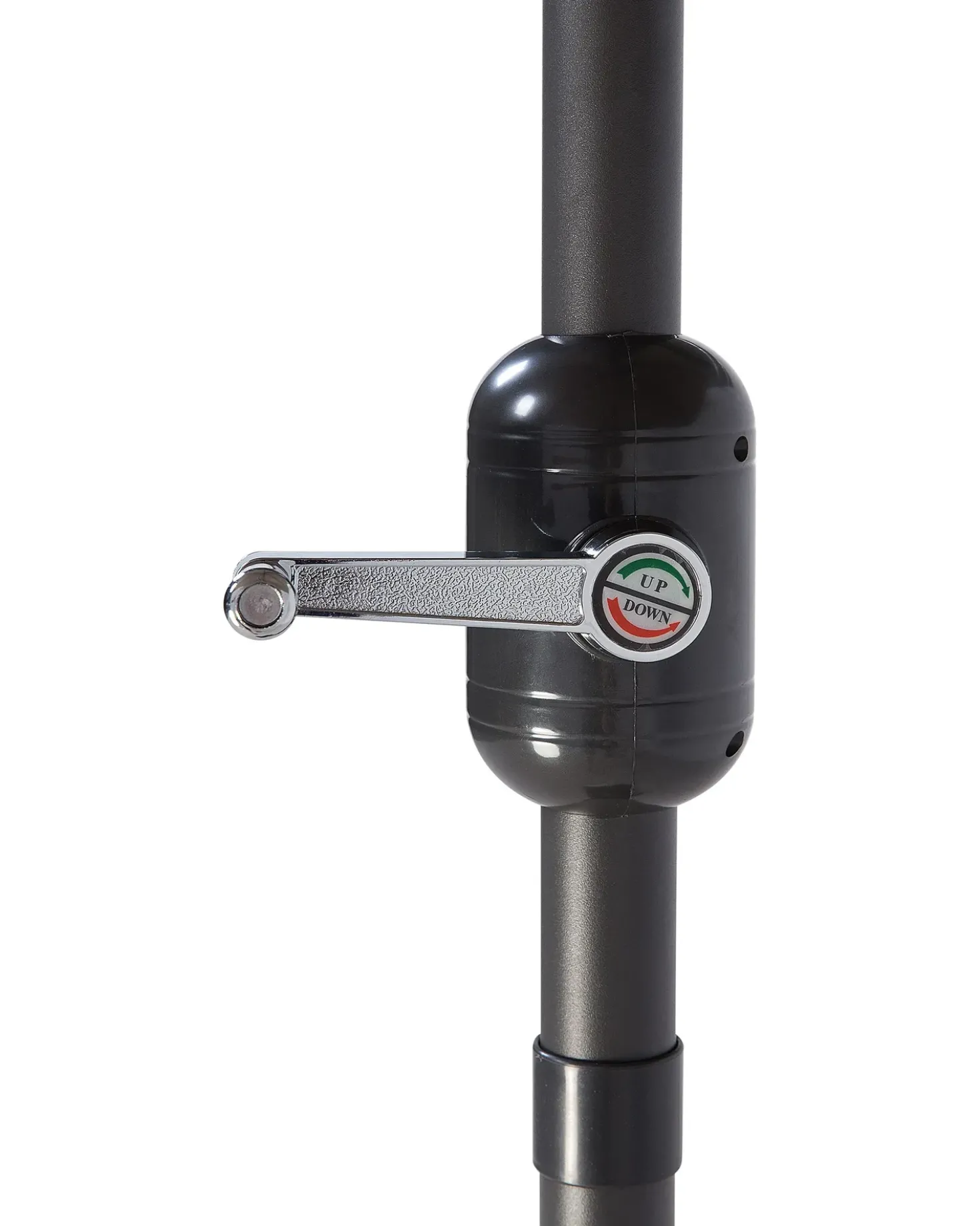 Ombrellone da esterno 270 cm VARESE Grigio scuro