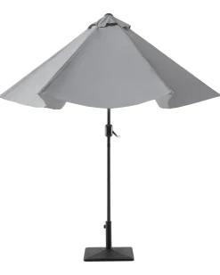 Ombrellone da esterno 270 cm VARESE Grigio scuro