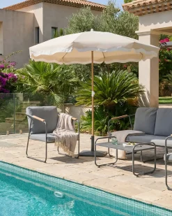 Ombrellone da esterno 232 cm SESTRIERE Beige