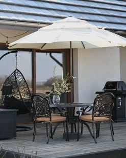 Ombrellone da esterno 285 cm BIBIONE Beige chiaro