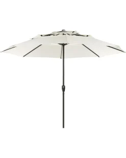Ombrellone da esterno 285 cm BIBIONE Beige chiaro