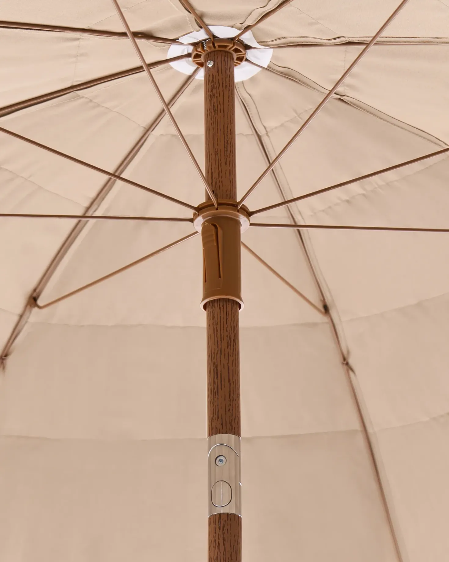 Ombrellone da esterno 175 cm CIVETTA Naturale