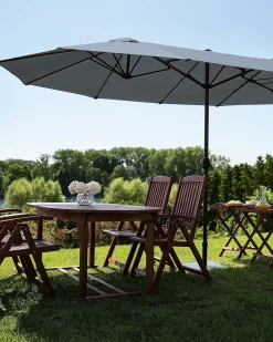 Ombrellone da giardino 460 cm SIBILLA Grigio