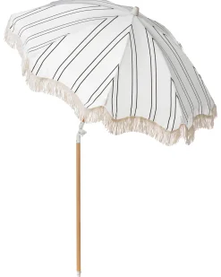 Ombrellone da giardino 155 cm MONDELLO Bianco/Nero