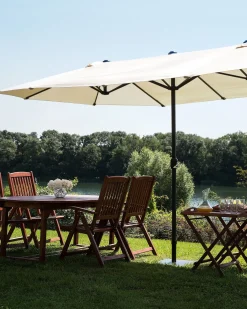 Ombrellone da giardino 460 cm SIBILLA Beige